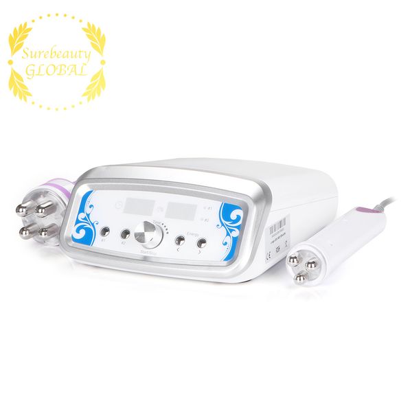 Mini máquina facial de radiofrecuencia RF multipolar 2 en 1, máquina de belleza antienvejecimiento para eliminación de arrugas