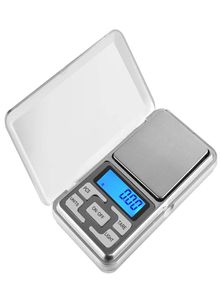 MINI 200G001G Échelle numérique électronique bijoux Balance Balance Balance Pocket Gram LCD Échelle d'affichage avec boîte de vente