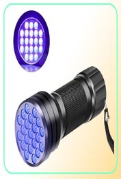 Mini 21 LED lumière noire marqueur furtif lampe de poche UV torche ultraviolette Light9239393