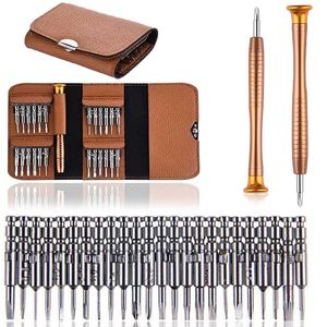 Mini 25 in Precision 1 schroevendraaier magnetische set elektronische Torx Opening Repair Tools Kit voor iPhone Camera Watch PCHAND Tools