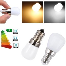 Mini 2W LED Ampoules E14 220V 2835 SMD Réfrigérateur Lampe Vis Ampoule Pour Congélateur