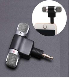 Mini 35mm Jack Microfoon Stereo Mic Mic voor het opnemen van mobiele telefoon Studio Interview Microfoon voor smartphone7133944