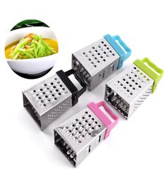 Mini 4 Kanten Handige Multifunctionele Handheld Rasp Snijmachine Fruit Groente Keuken Gereedschap Gadget Keuken Keuken Spullen Voedsel Cutter6585182