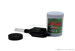 Mini 43 mm de poignée en plastique bon marché Crank Tobacco Grinder Herb Spice Mill Grinder pour fumer avec rangement Box2879975