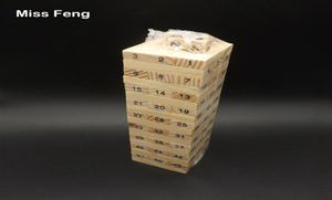 Mini 48 blocs numériques Stack Up Giant Premium Gidwood Game With Sons and Daughters Birthday Gift Christmas Gift7547021