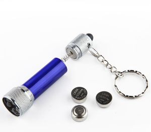 Mini 5 lampe de poche led torche étanche torches électriques en aluminium avec porte-clés porte-clés portable ultra lumineux torche torche torche lampe extérieure