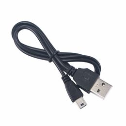 Mini 5pin USB-kabel 20cm 70cm 80cm V3-kabels draad voor digitale camera GPS MP3 Media Player
