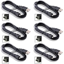 Mini USB2.0 Cable V3 5pin Mini USB vers USB Fast Data Charger Cables pour MP3 MP4 Player Car DVR GPS CAMERIE DIGITAL HDD SMART