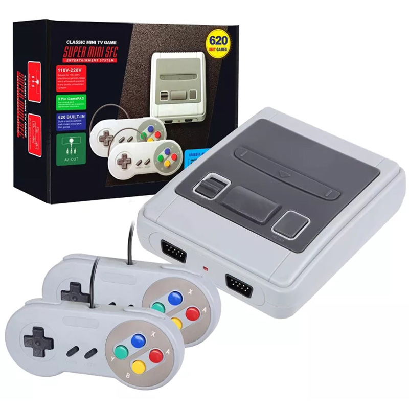 Mini 8 bit 620 TV Classic Games Player Video Handheld Game Console voor kerstcadeau Promotie