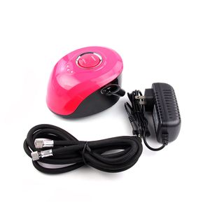 Mini Air Compressor voor Airbrush Akvagrim Face Paint Cosmetics 3 Snelheden Verstelbare voeding voor spuitpistool Tattoo accessoire