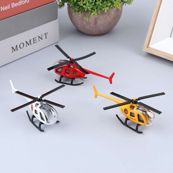 Mini hélicoptère modèle Aircraft de collection militaire décorations de simulation Airplane Toys for Kids Boys Birthday Gift