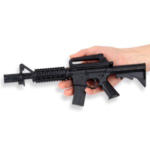 Mini pistola de aleación Colt MP7 AK47 M16, máquina de Rifle de juguete, modelo de pistola ametralladora para adultos, colección de regalos para niños