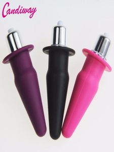 Mini Anal Vibrator Plug Erotisch speelgoed Geheim Sekspeelgoed Buttplug trillen Prostaatmassage Volwassen speelgoed voor mannen Vrouwen S9217657583