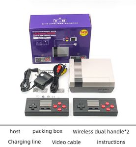 Mini TV Consoles de jeux vidéo U-Box Super Classic pour NES FC Bulit-620-in Console de jeux familiale rétro avec manettes sans fil doubles 2,4 G