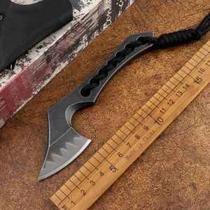 Mini Axe Ttactical Military Survival Gear Knives Army Fixed Blade Self Defense Outdoor Camping Hunting Knife voor mannen EDC Tool