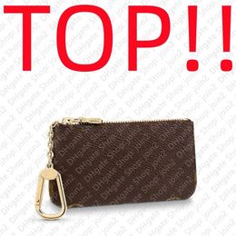 Mini Bag Top M62650 Key Pouch Pochette CLES Designer Damesheren Verander Key Ring Credit Cardhouder Coin Portemonnee Charm Pohe241t