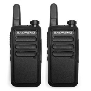 Mini BaoFeng Walkie Talkies BF-R5 Cargador USB Radios pequeñas BFR5 para regalo para niños Juguetes para niños bidireccionales finos Transmisor de comunicación 240129