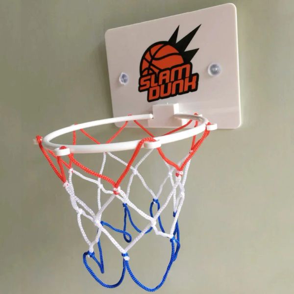 MINI BASKETBALL SET Set Basketball Hoop avec 1 balle et 1 système de basket-ball gonflable Play en plein air en intérieur pour les enfants