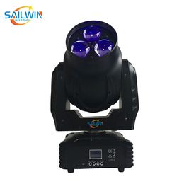 Mini luz de escenario de ojo de abeja 3x40w Zoom Wash RGBW 4in1 led luz de cabeza móvil mezcla de color DJ luz de escenario para eventos de fiesta