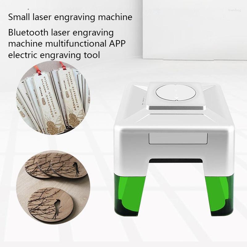 Mini Bluetooth Laser Gravering Machine Multifunktionellt app Elektriskt verktyg Desktop