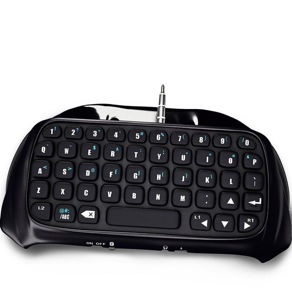 Mini jeux de clavier sans fil bluetooth manette de jeu de clavier portable pour contrôleur de jeu Sony Playstation 4 PS4