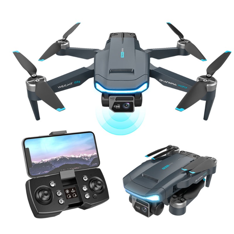 Mini Brushless Folding UAV GPS Dual Kamera Luftaufnahmen Quadcopter F194 Fernbedienung Flugzeug