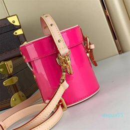 Mini Emmer Tas Designer Tote Flap Handtas Lakleer Crossbody Mobiele Telefoon Zak Top Dames Schouder Vernis Reliëf Lederen Portemonnee