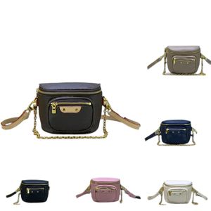 Mini bumbag handbag Women designer Wasit Bag gradient flower Print fanny pack luxury Belt bum Bag Men Chest bags Chain And leather Strap shoulder crossbody