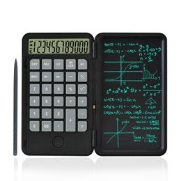 Mini -calculator 6.5 inch digitale grafische tablet LCD schrijfkussen met stylus pen wissen button lock functie School Stationery 220510
