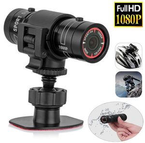 MINI CAMCORDER F9 HD 1080P Bicycle Bico Motorcycle Helmet Sport Camera Enregistreur vidéo DV CamCrorder Camera Camera Driving Recorder6272964