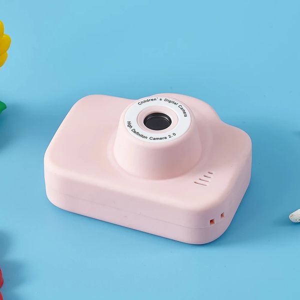 Mini caméscope jouet multifonctionnel enfant selfie caméra jouet avec caméra numérique caméra numérique USB charge pour les cadeaux de vacances pour enfants 240327