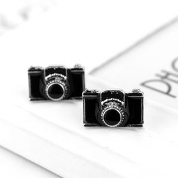 Mini -camera manchetingen sieraden voor verjaardagsvoordeel cadeau voor herenmerk Cuff Knoppen Cuff Links Hoogwaardige bruidegom sieraden