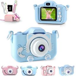 Mini caméra enfants appareil photo numérique chat jouet caméra HD pour enfants jouet éducatif caméra pour enfants jouets caméra pour garçon fille meilleur cadeau