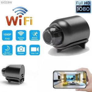 Mini caméras 1080p hd mini caméra wifi de surveillance de la caméra kamera détection de détection nocturne vision mini-caméra de sécurité moniteur sans caméra sans fil sans caméra wx