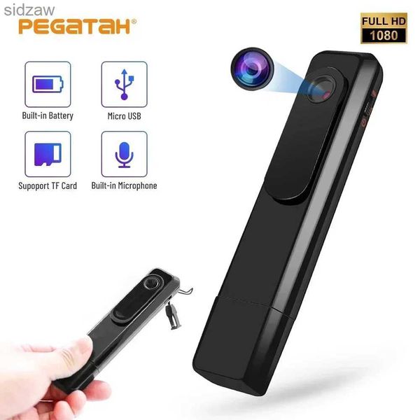 Mini Cameras 1080p Haute définition Mini Human Body Camera Restorid 32G TF TF Portable Handheld DV Clip arrière Clip USB Surveillance Micro Camerie WX