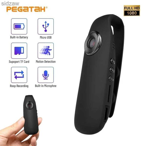 Mini Cameras 1080p Mini Sports Camera DV Motorcycle Sports Détection vidéo Portable Enregistreur Mini Body Camera HD Mini Camera WX