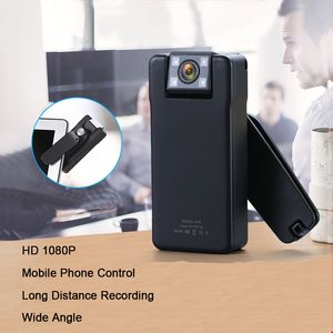 Mini caméras A50 1080P Appareil photo numérique WIFI Télécommande 150 degrés Objectif de rotation grand angle Bodycam Sports DV avec clip arrière rotatif 230830