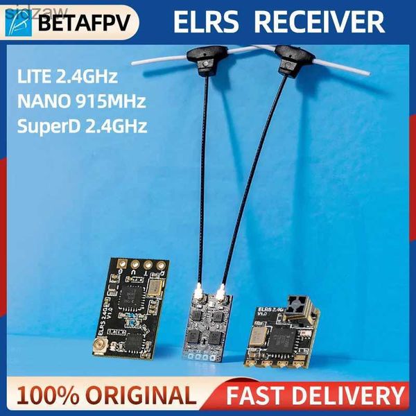 Mini cámaras BetaFPV ELRS Serie de receptor Elrs Nano/Lite/Micro/Superd 2.4G/915MHz Receptor remoto RX RX para RC FPV Racing Drones WX