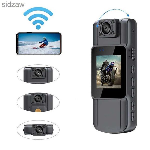 Mini Cameras Jozuze B23 1080p HD WiFi Mini appareil photo portable vidéo numérique Enregistreur vidéo humain Caméra infrarouge Vision nocturne Police Caméra Small Camera WX