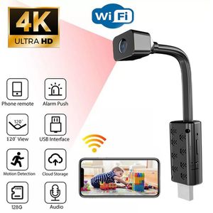 Mini caméras Mini caméra HD 4K Wifi IP Micro caméscope Portable Module sans fil prise en charge de l'enregistrement vidéo vue à distance caméra P2P caméra secrète 230824