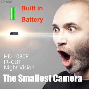Mini caméras mini xd caméra infrarouge coupe minimum complet hd 1080p de sécurité à la maison