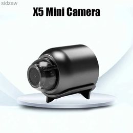 Mini caméras Night Motion X5 Wireless IP Camera Alarm Record Mini Camera Video Smart Home WiFi Camera Baby Monitor 1080p WX
