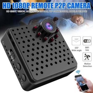 Mini cámaras W18 Cámara de acción Ultra HD 1080P WiFi Grabación de vídeo Cámara deportiva AI Detección humana Mini cámara inalámbrica Seguridad para el hogar