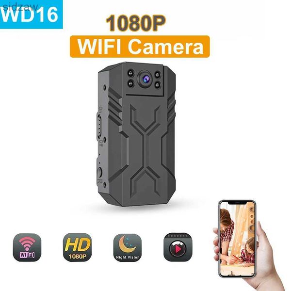 Mini caméras wd16 mini caméra wifi hd sans fil micro caméra surveillance micro-enregistreur de mouvement alarme de mouvement infrarouge vision nocturne wx