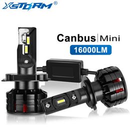 Mini Canbus H4 H7 Led H1 H3 H8 H11 HB3 9005 HB4 9006 Lampada luces antiniebla 16000LM Turbo bombillas de luz de coche automotriz