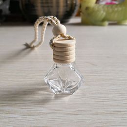 mini -auto luchtverfrisser hangende diffuser flessen auto parfum glazen fles hangers geur geur aromatherapie lege fles decor