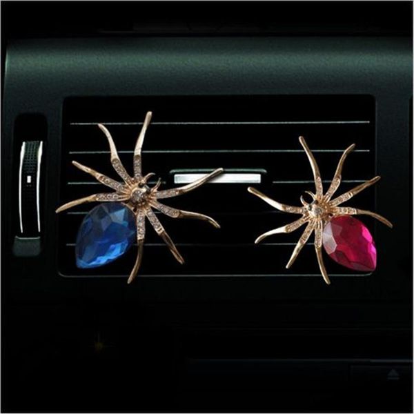 Mini parfum de sortie d'air de voiture belle araignée parfum accessoires de décoration de voiture 6 couleurs parfum de sortie de voiture araignée atp2131843