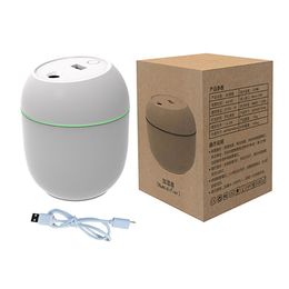 Mini humidificateur portatif de voiture diffuseur 250ml USB humidificateur d'air ultrasonique de bureau