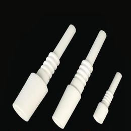 Mini Keramische Nail 10mm Mannelijke Keramische dabber Roken Accessoires 14mm 18mm Tip Voor Glazen Waterpijpen waterpijp quartz Titanium