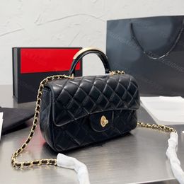 Mini CF Designer Sacs pour femmes Real Leather Fashion Luxury Luxur Sac à main Classic Classic Crossbody Bags Handle Sacs